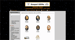 Desktop Screenshot of gospelgems.com